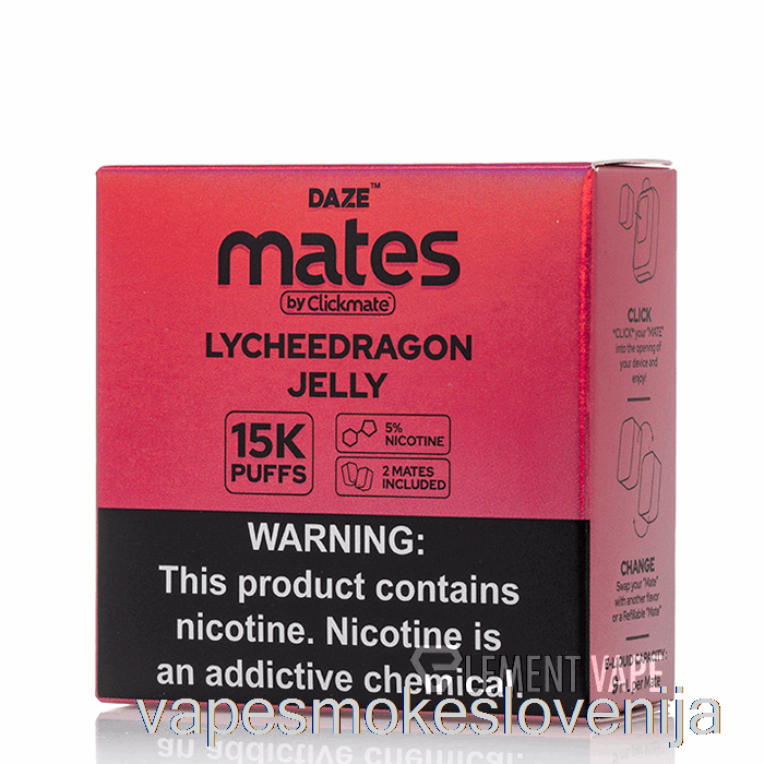 Vape Petrol 7 Daze Mate Pods Lychee Dragon Jelly